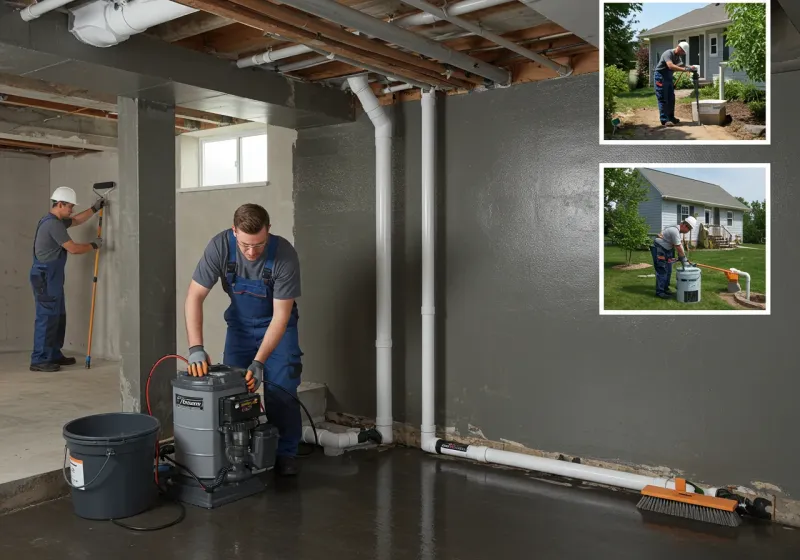 Basement Waterproofing and Flood Prevention process in Brandon, SD